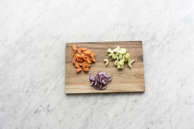 Prep the veg