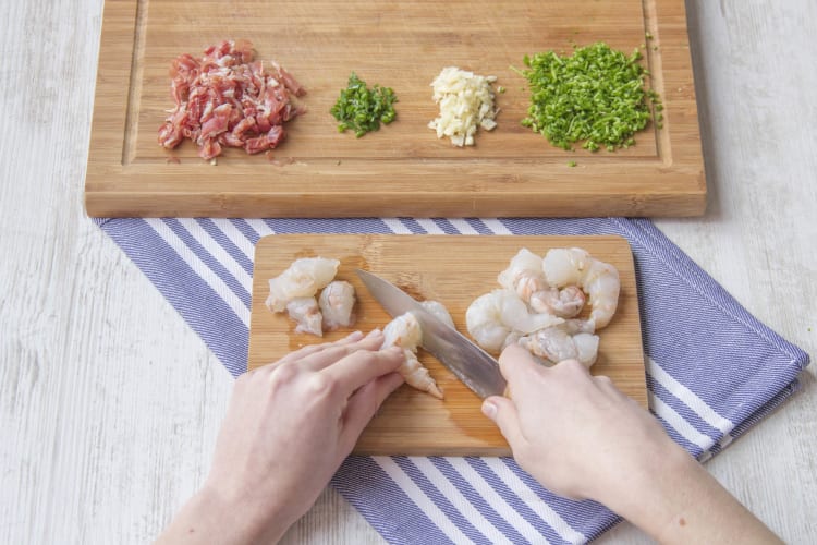 Prep the veg