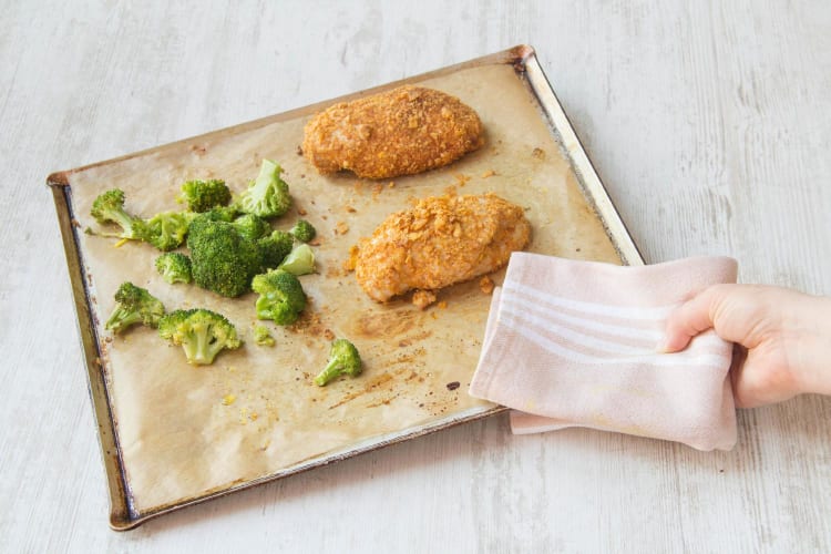 Bake the chicken
