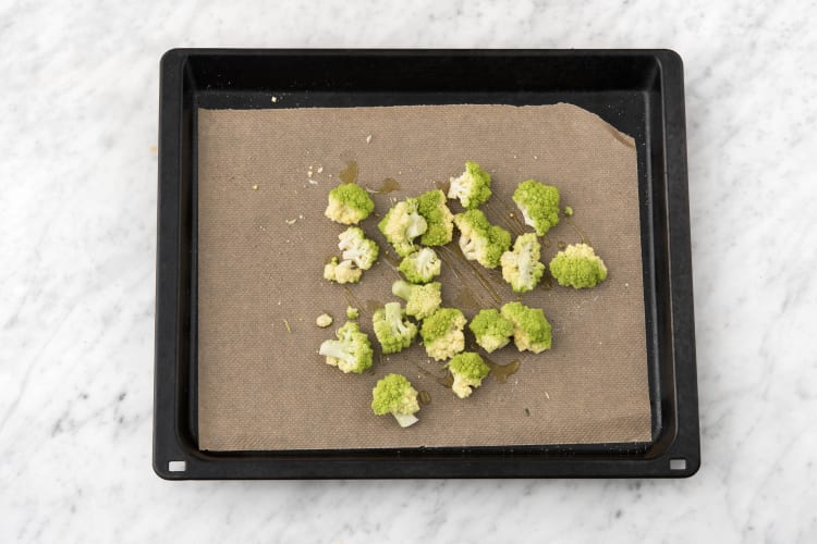 Coat in seasoning