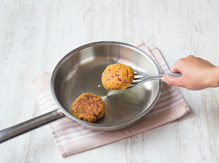 Cook the patties