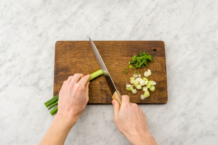 Prep the ingredients