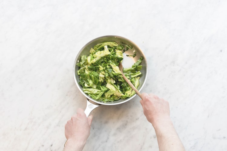 Cook spring green.