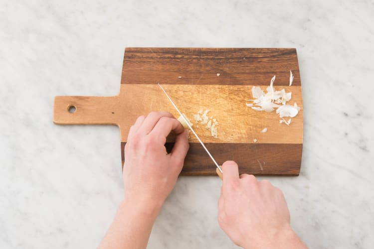 Knoflook persen