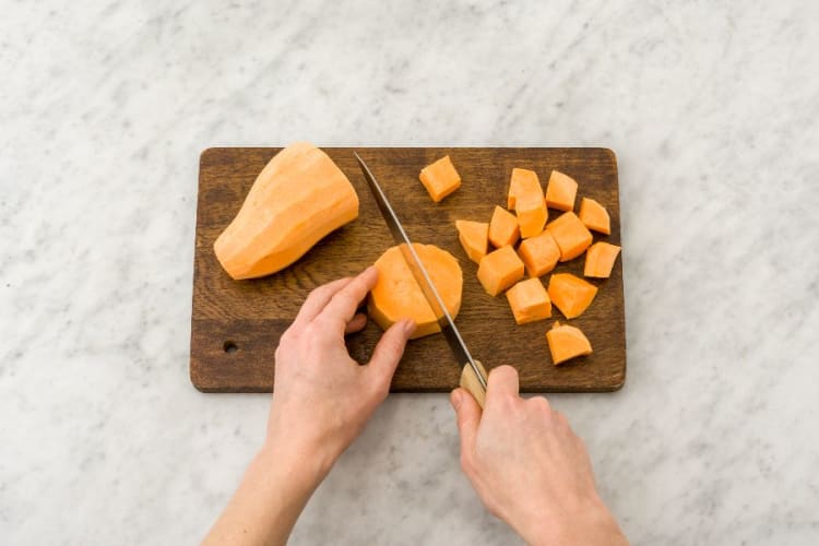 Boil Sweet Potatoes