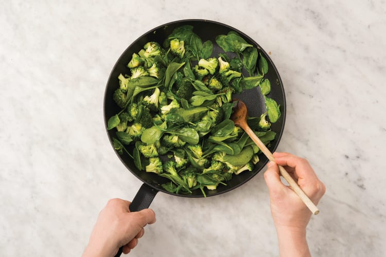 COOK THE BUTTERY GREENS