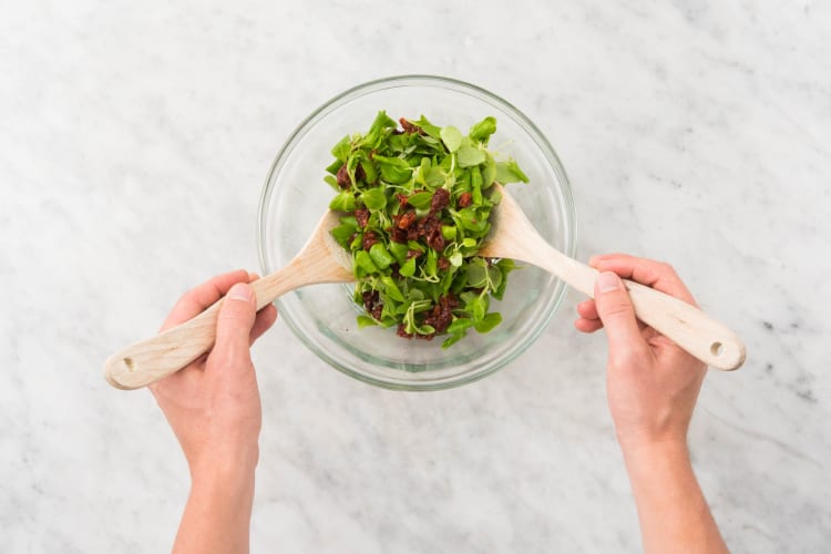 Salade maken