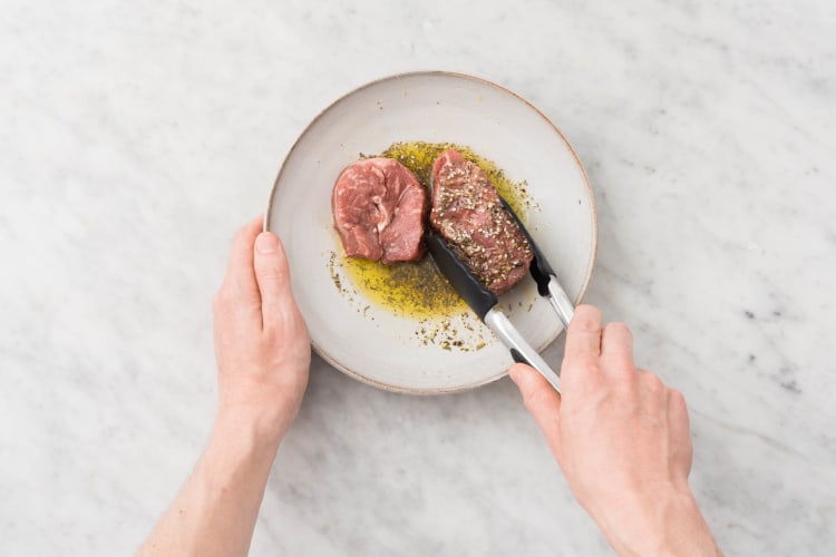STEAKS MARINIEREN