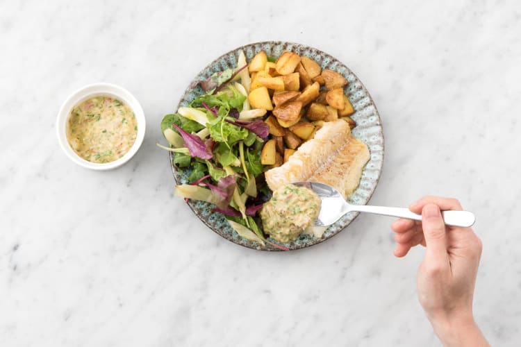 Servez avec la sauce ravigote ! Bon appétit !