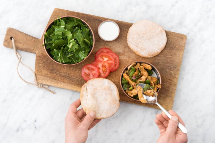 Chacun garnit son pain et bon appétit !