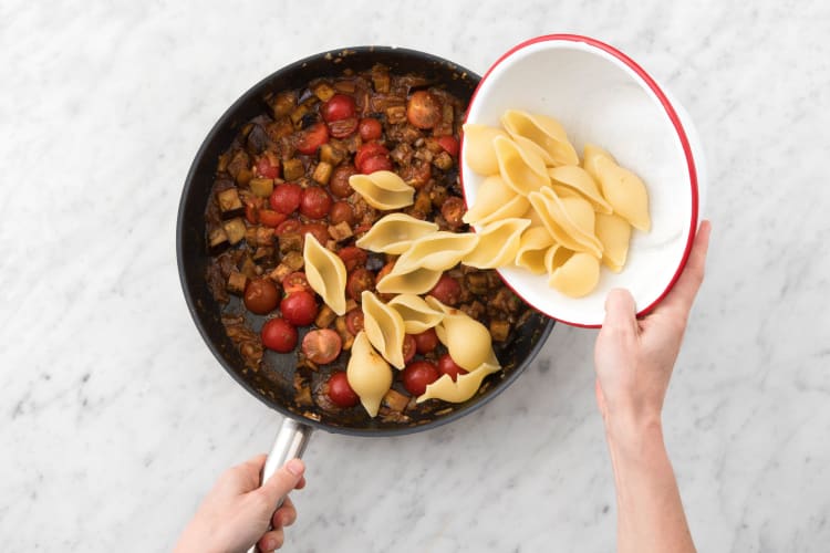 Ajoutez les conchiglie
