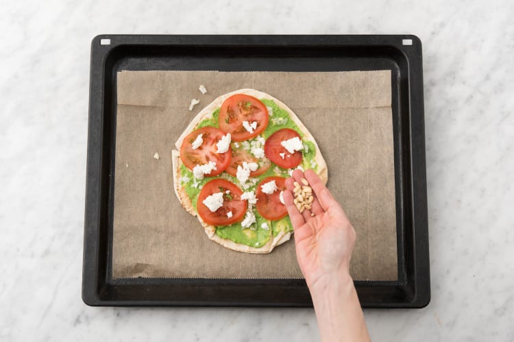 Cuire la pizza