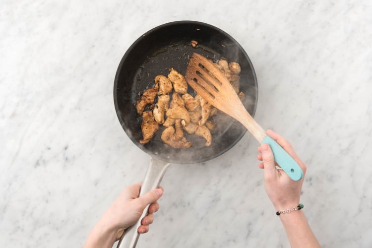 Cuire le gyros de poulet
