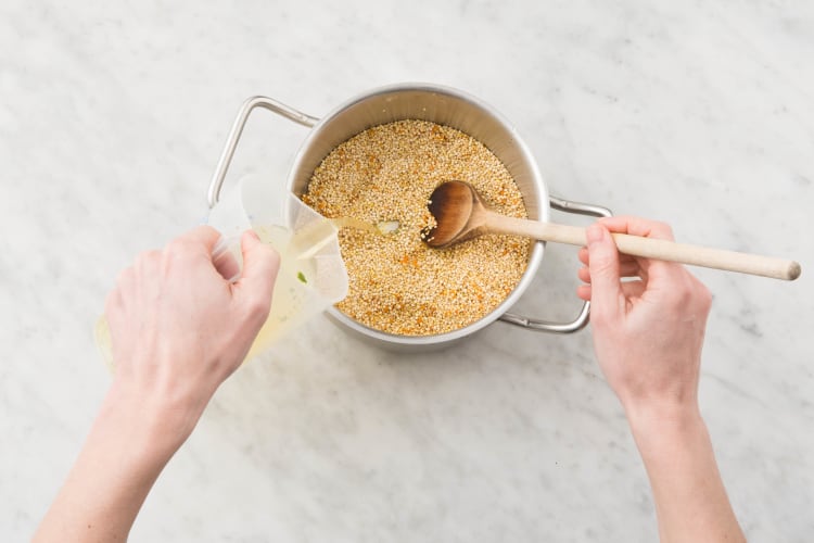 Préparer le quinoa