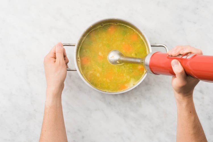 Mixer la soupe