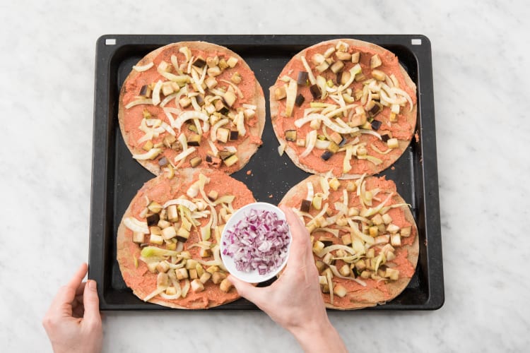 GARNIR LES PAINS PLATS