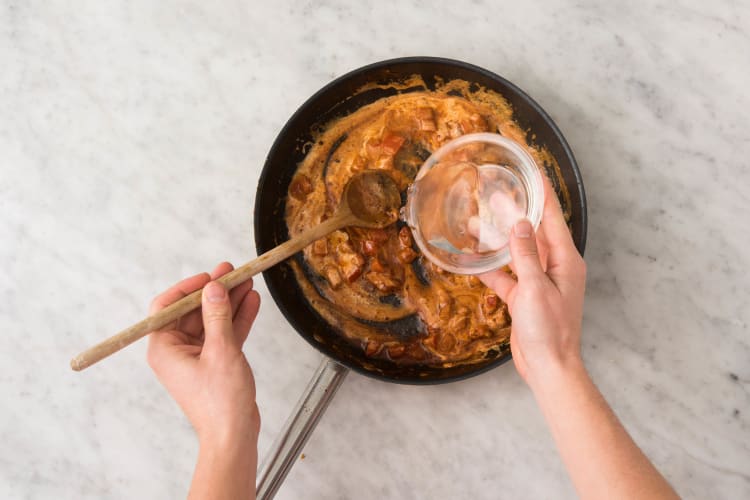Préparer la sauce