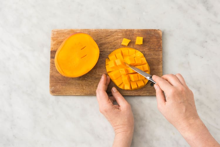 Mango snijden