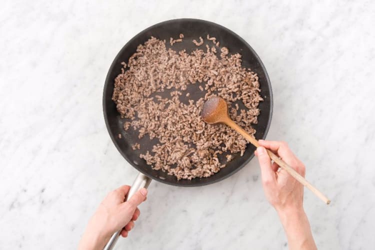 Cook Rice and Beef