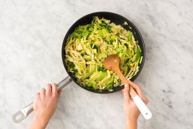 BRAISE CABBAGE