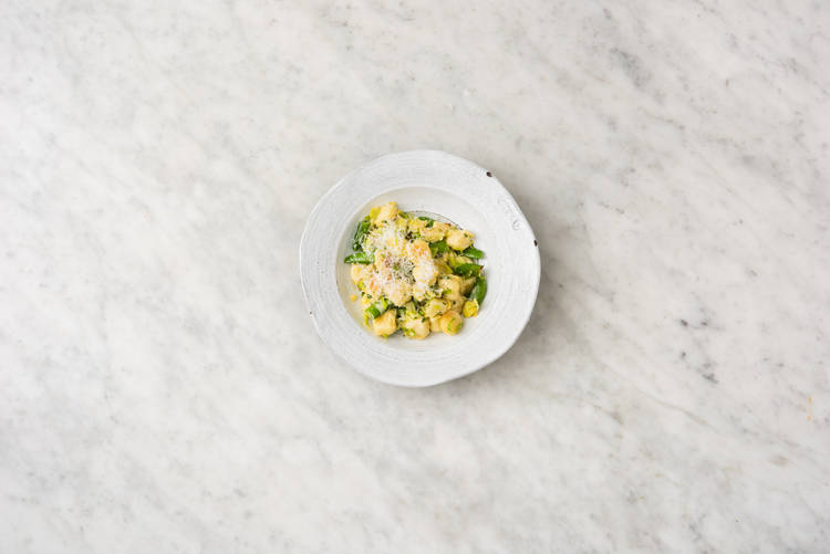 Pea and Brussels Sprout Gnocchi Recipe HelloFresh