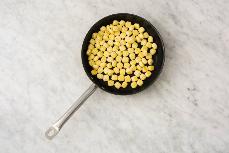 Pea and Brussels Sprout Gnocchi Recipe HelloFresh