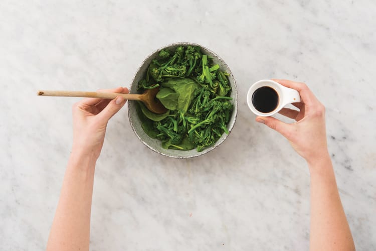 cook the broccoli