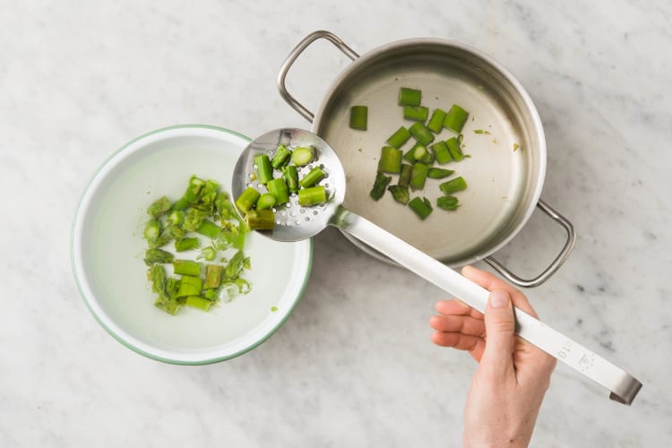 Cook Asparagus and Pasta