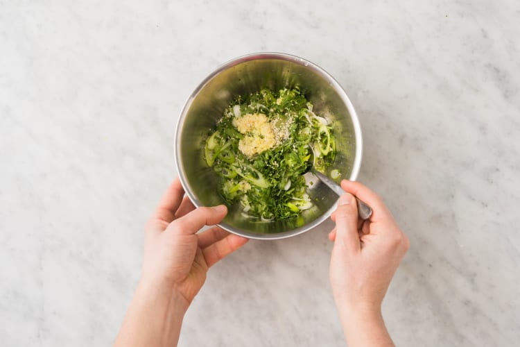 Make Scallion Pesto