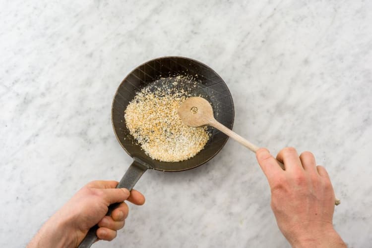 Toast Panko and Fluff Quinoa