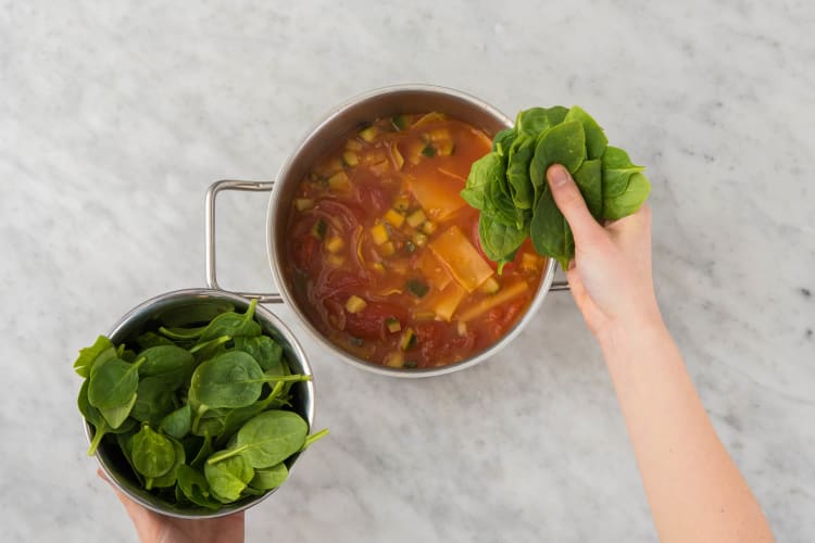 Suppe vollenden