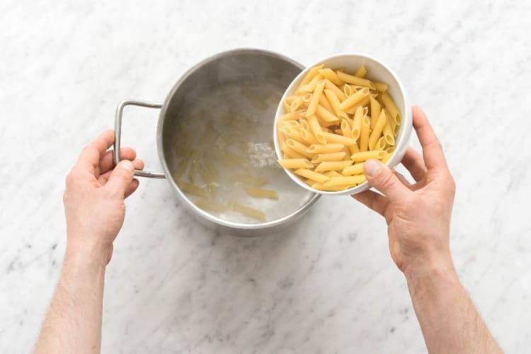 Boil Pasta and Peas