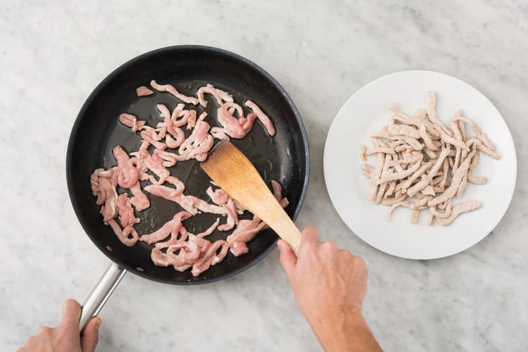 Cook the stir-fry