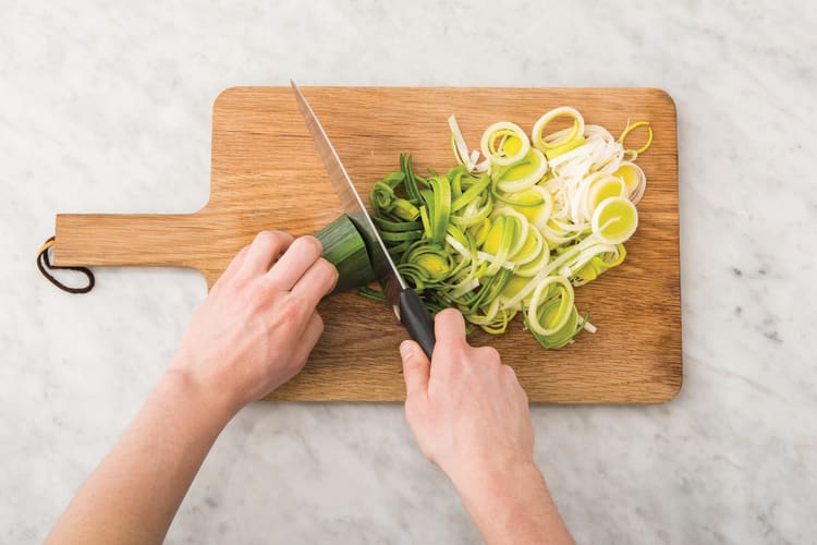 Prep the veggies