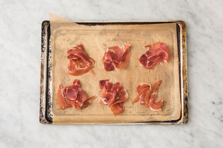 Serranoham bakken