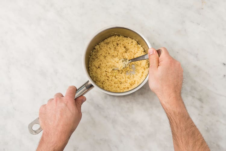 COOK THE COUSCOUS