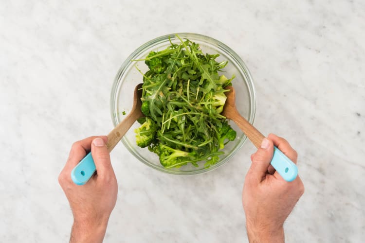Salade maken