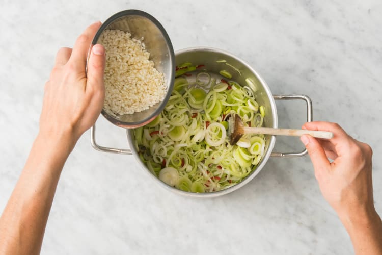 Risotto ansetzen