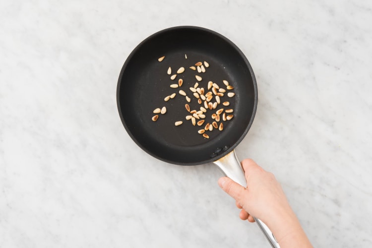 Orzo aux brocolis, pecorino et pignons de pin Recette