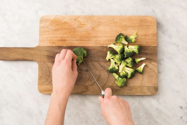 Prep the broccolini