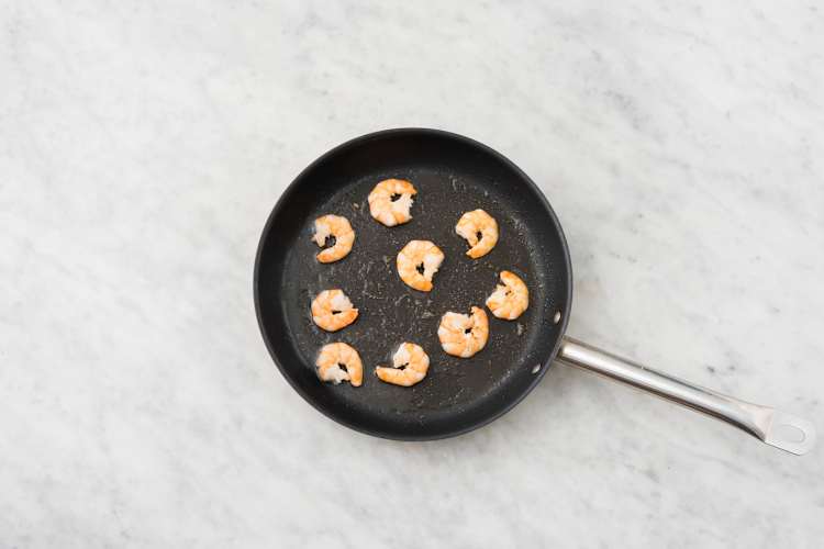 CUIRE LES CREVETTES