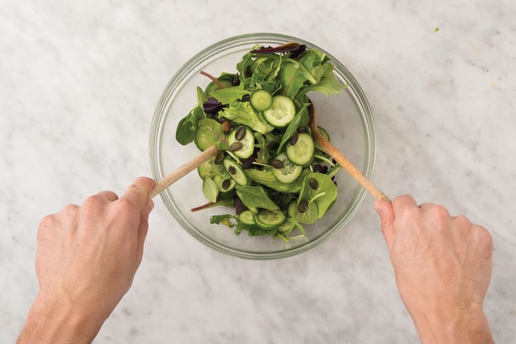 Prep the salad