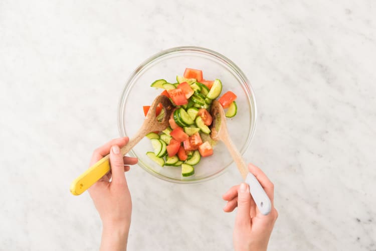 Toss Salad and Butter Bread