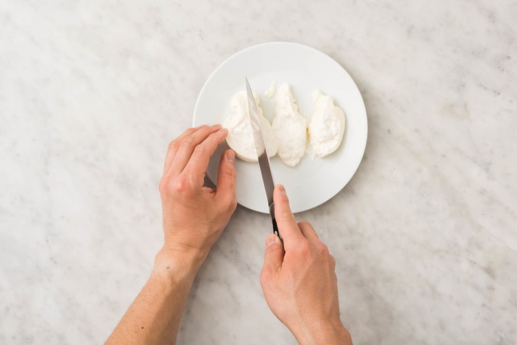 2 PRÉPARER LA BURRATA