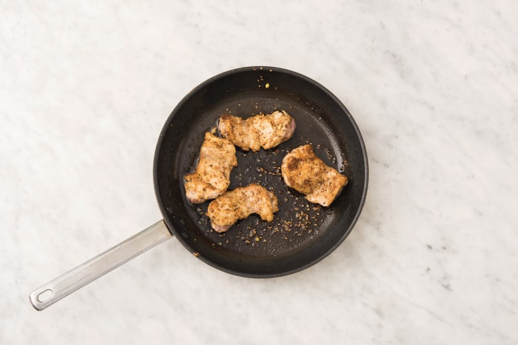 Cook the chicken