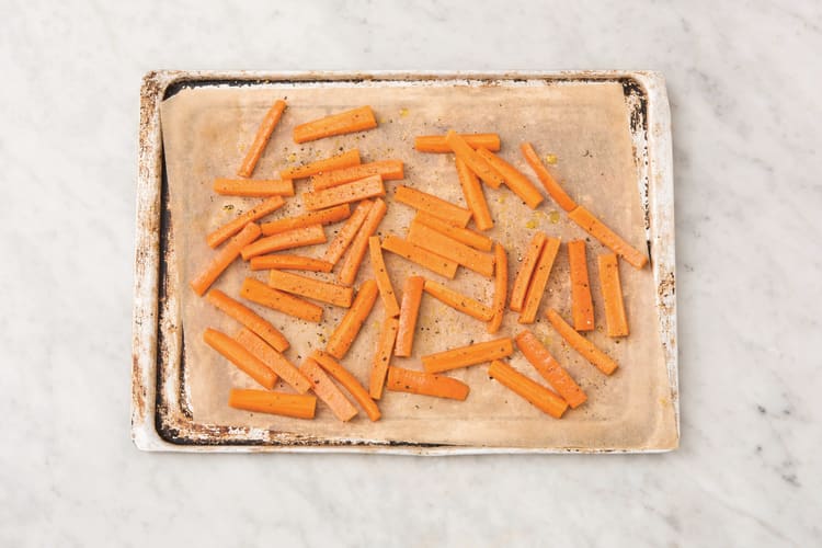 ROAST THE CARROT FRIES