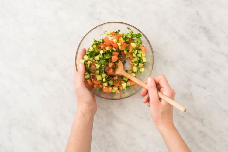 SALAT ZUBEREITEN