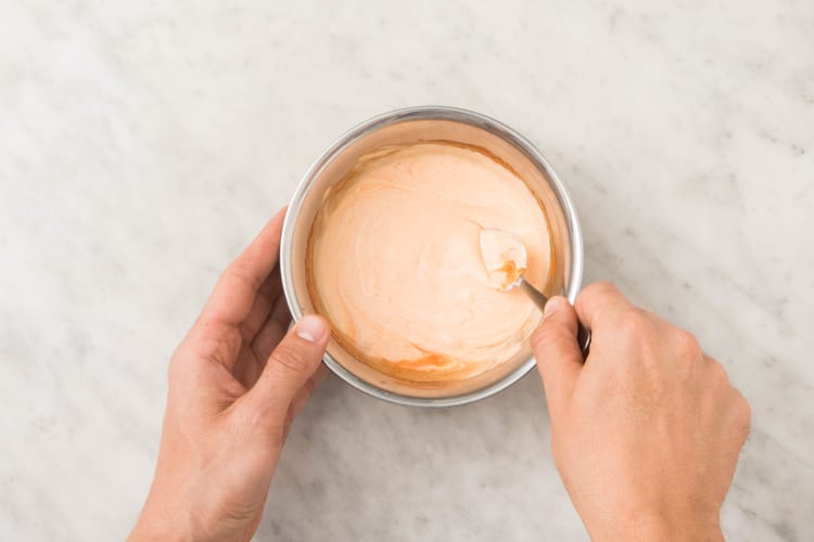 Prep Veggies and Make Crema