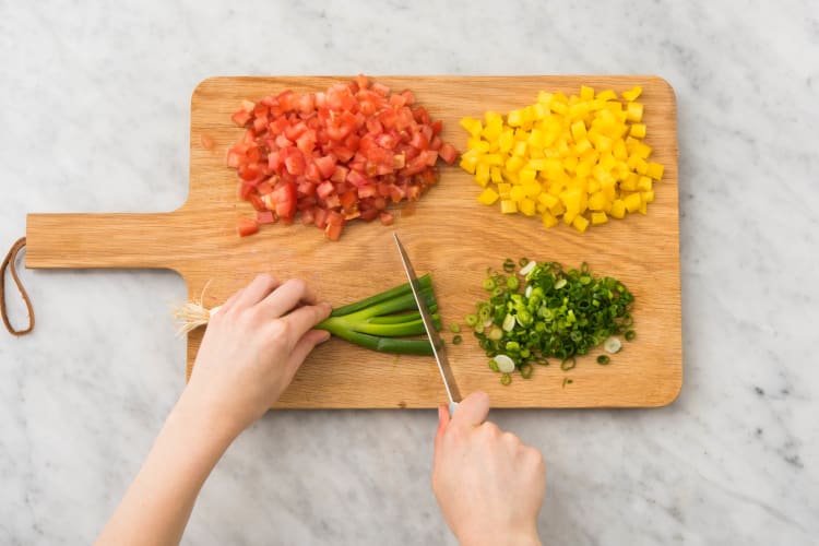 Découper les légumes