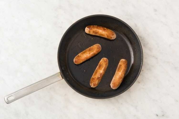 3 COOK SAUSAGES